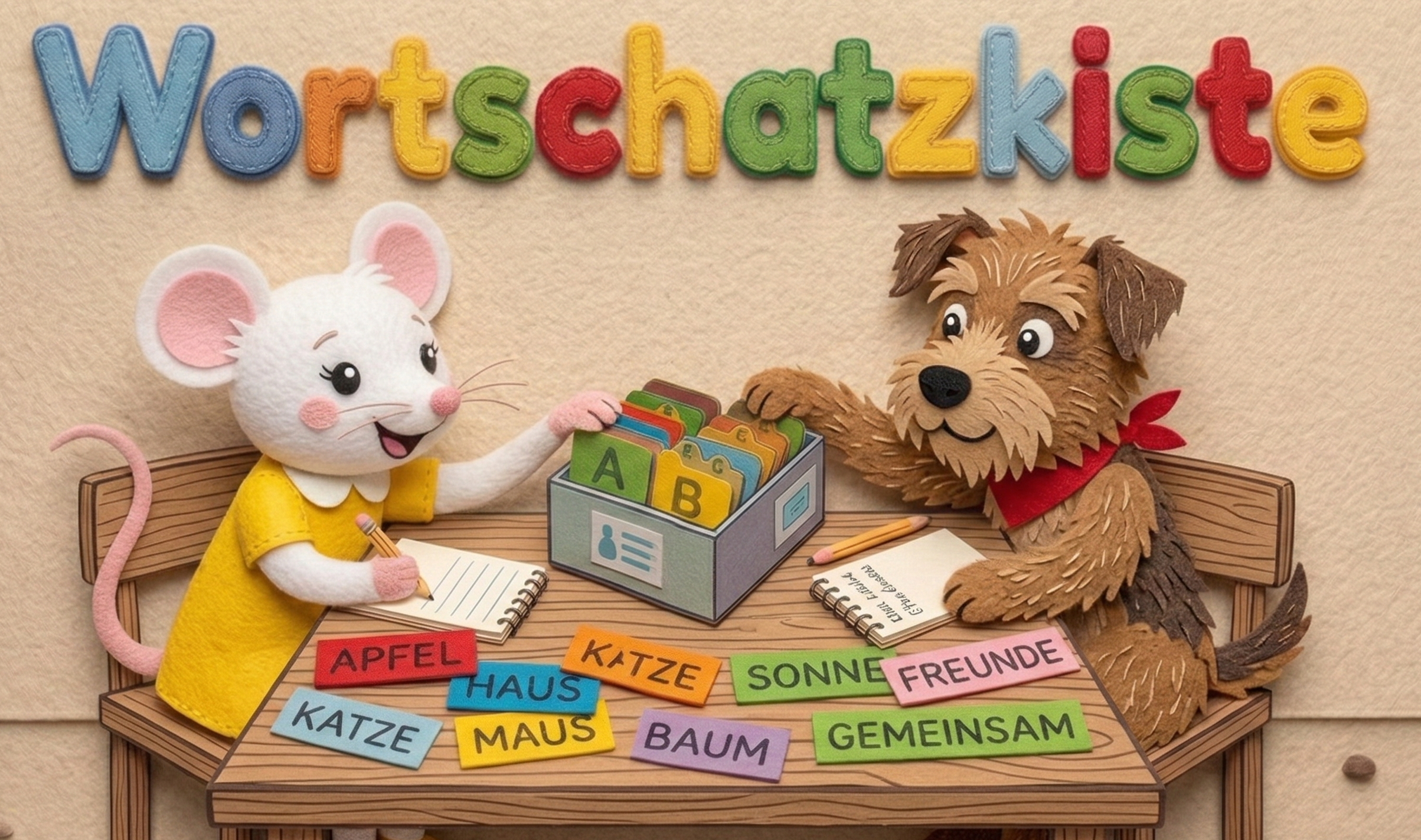 Wortschatzkiste – Lehreransicht